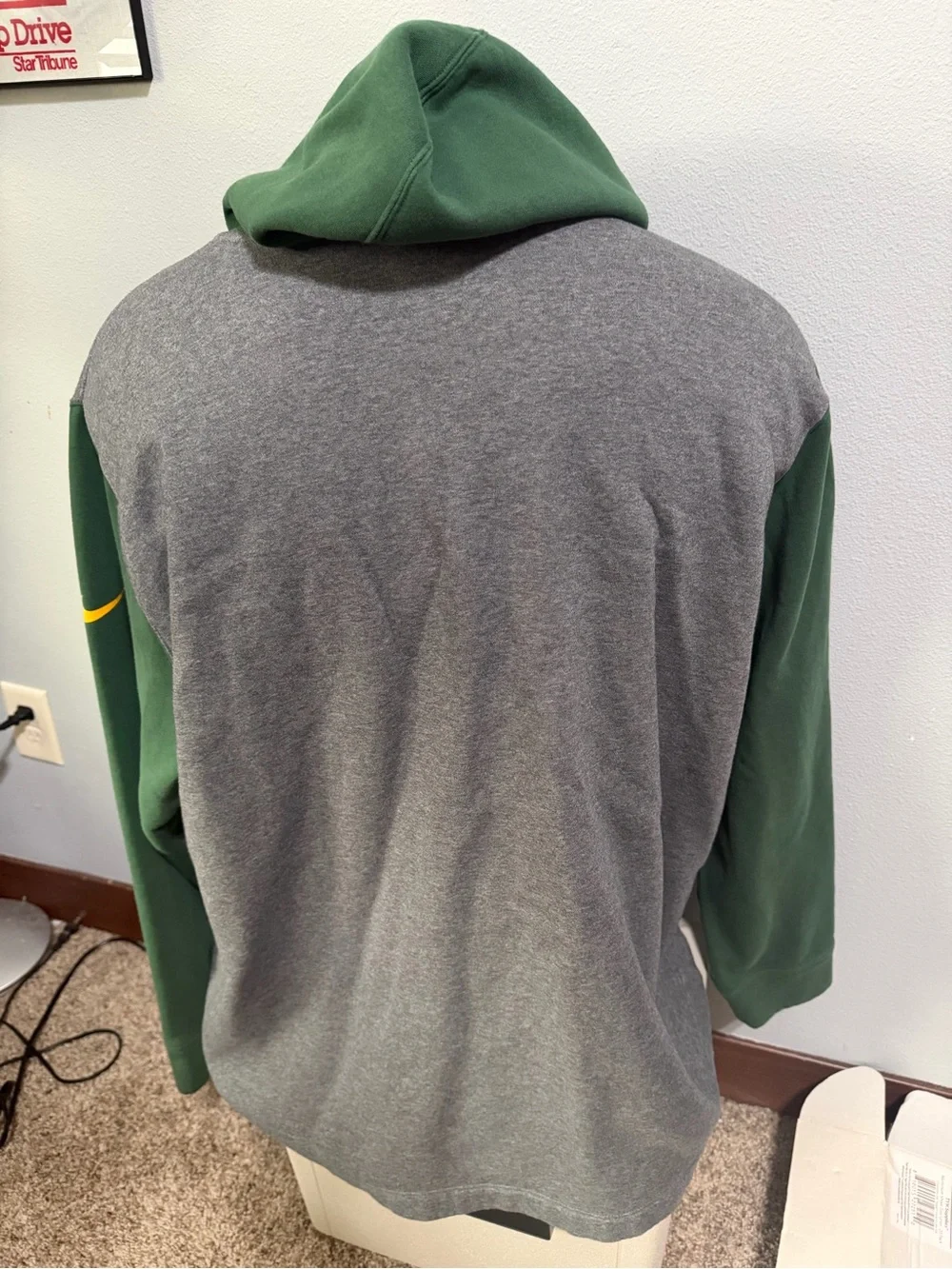 Nike DriFit NFL Green Bay Packers Pullover Hoodie